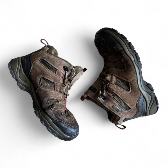 RedHead Waterproof Winter Boots Suede Hiking Trail Shoes Outdoor Shoes Brown 10 - Picture 3 of 11